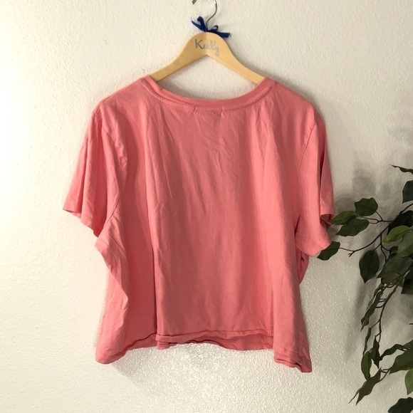 PLUS Forever 21 “90’s Girl” Pink Crop Top - Picture 5 of 5